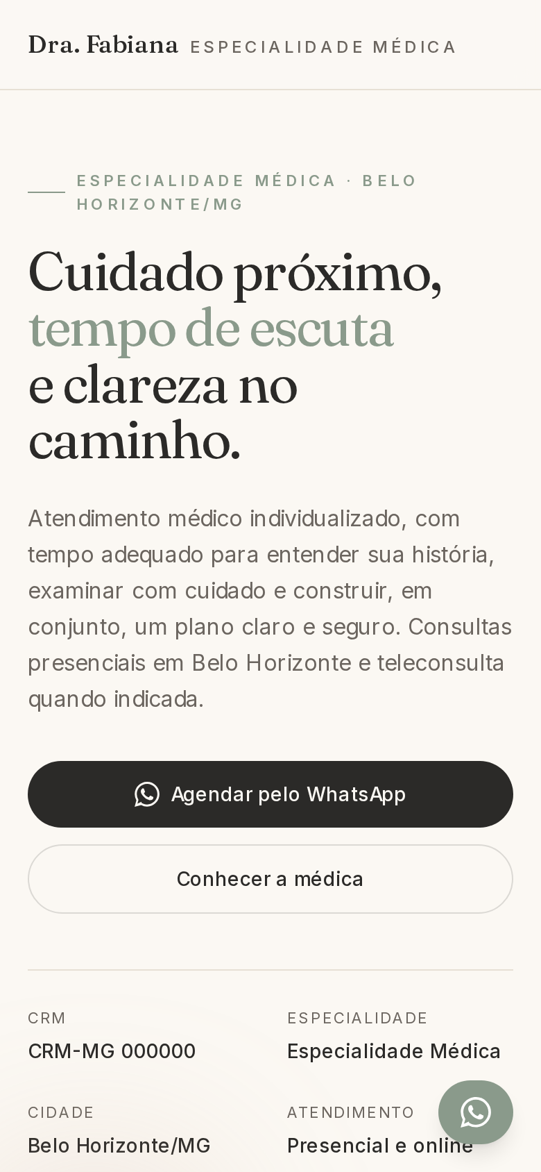 Print mobile — Conceito 1 — Acolhedor